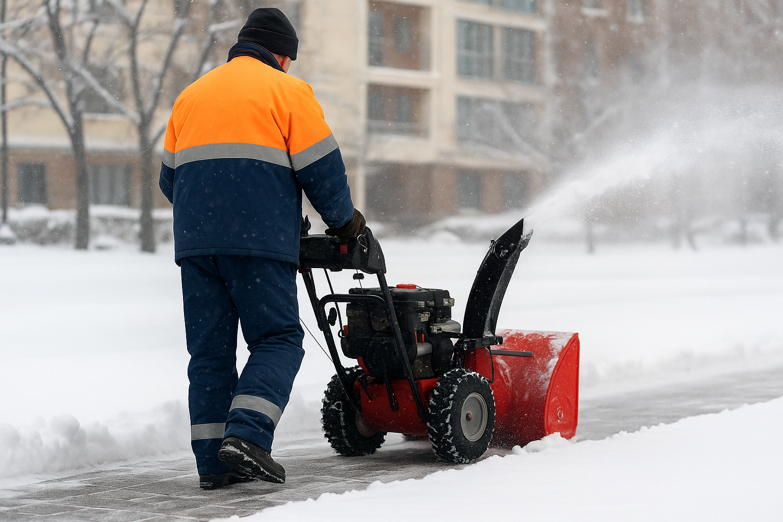 Winterdienst – geräumte Wege
