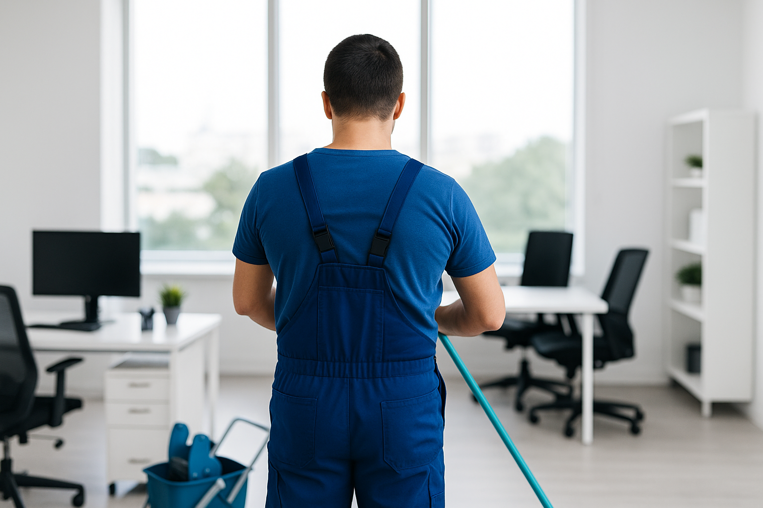 Büroreinigung – sauberer Arbeitsplatz